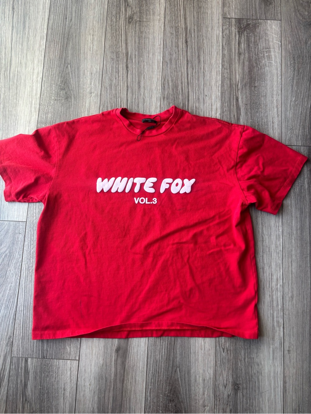 White Fox Boutique Red Logo Graphic Tee